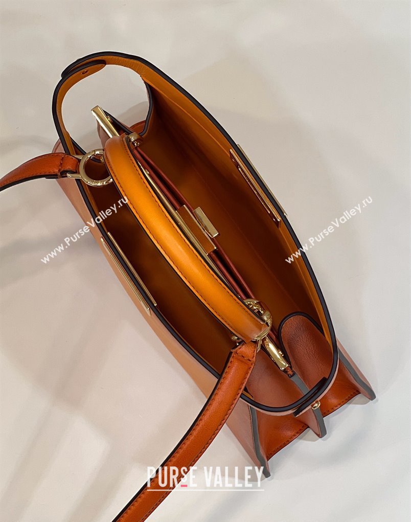 Fendi Peekaboo ISEEU Medium Bag Graduated Orange (chaoliu-23122701)