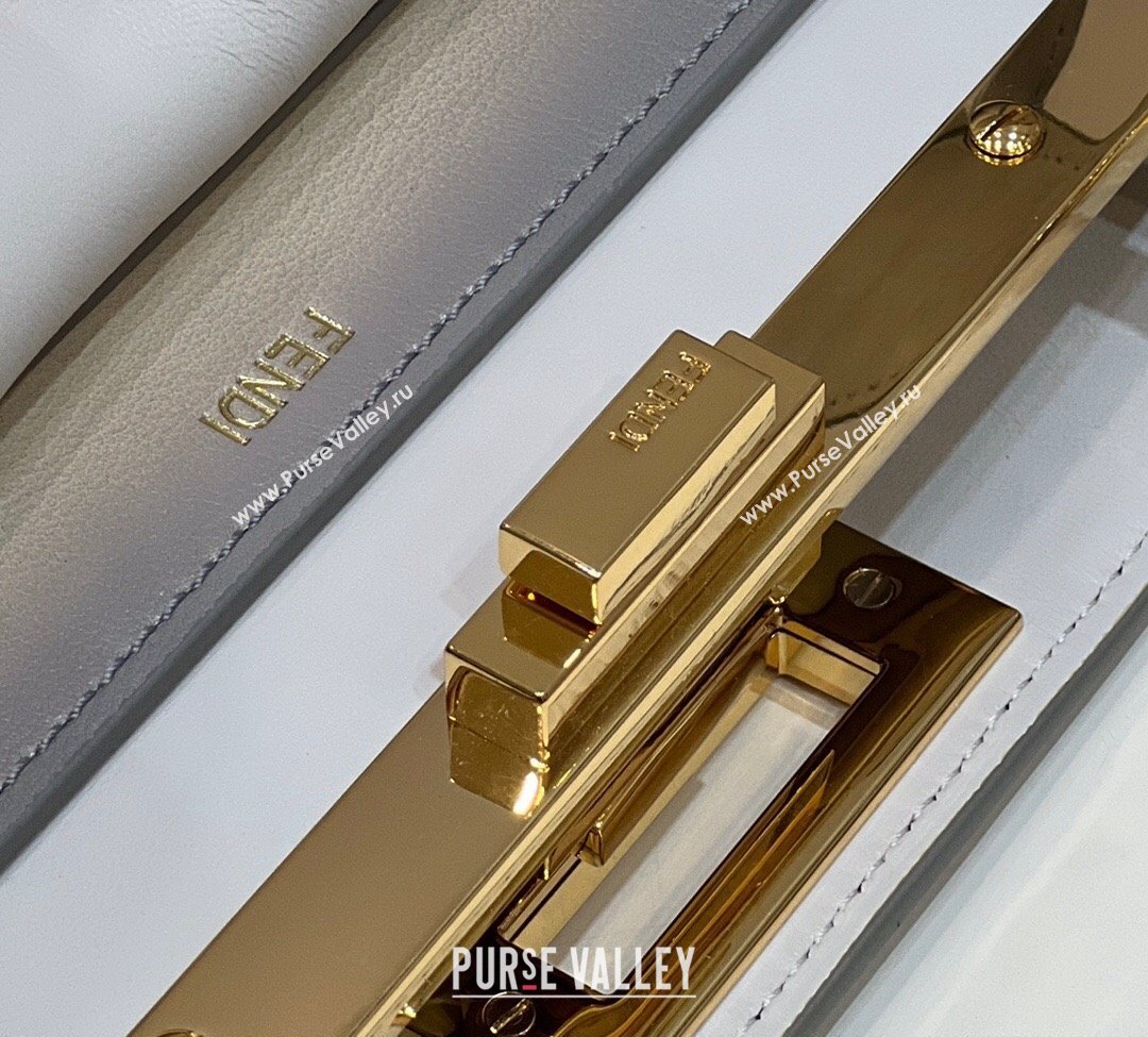 Fendi Peekaboo ISEEU Medium Bag Graduated Gray (chaoliu-23122702)