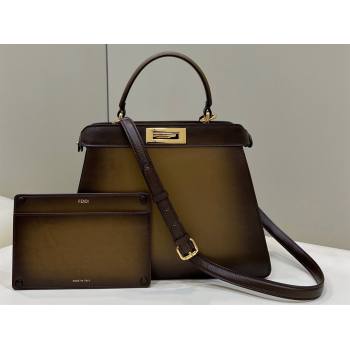 Fendi Peekaboo ISEEU Medium Bag Graduated Coffee (chaoliu-23122703)