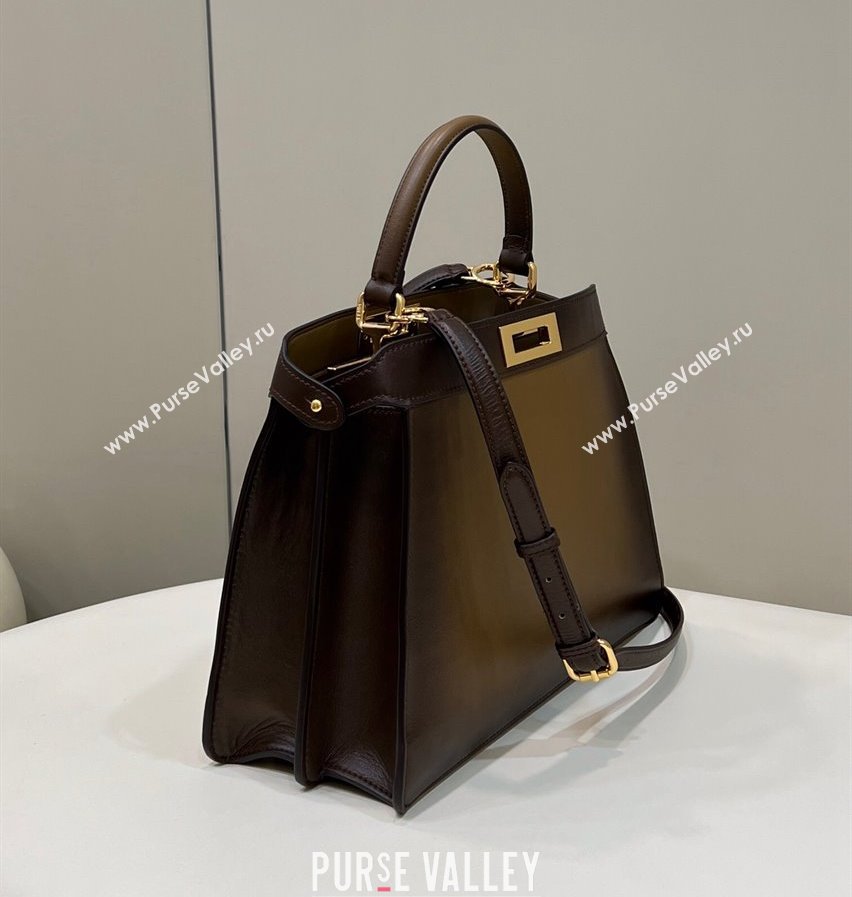 Fendi Peekaboo ISEEU Medium Bag Graduated Coffee (chaoliu-23122703)