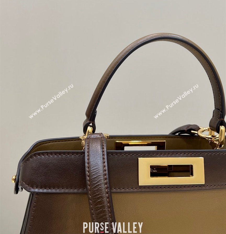 Fendi Peekaboo ISEEU Medium Bag Graduated Coffee (chaoliu-23122703)
