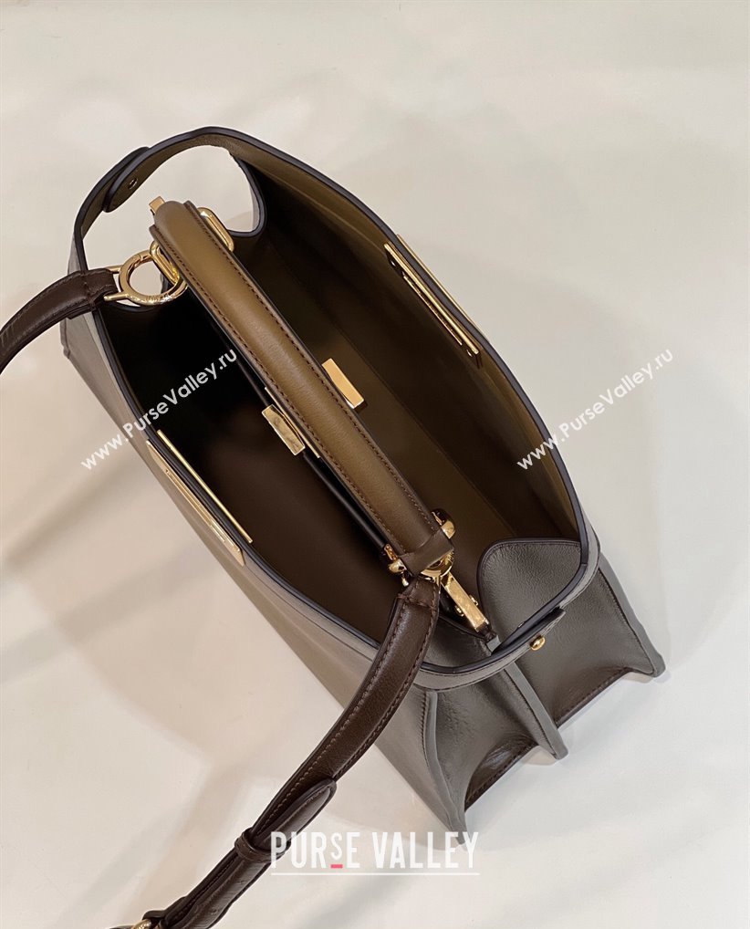 Fendi Peekaboo ISEEU Medium Bag Graduated Coffee (chaoliu-23122703)
