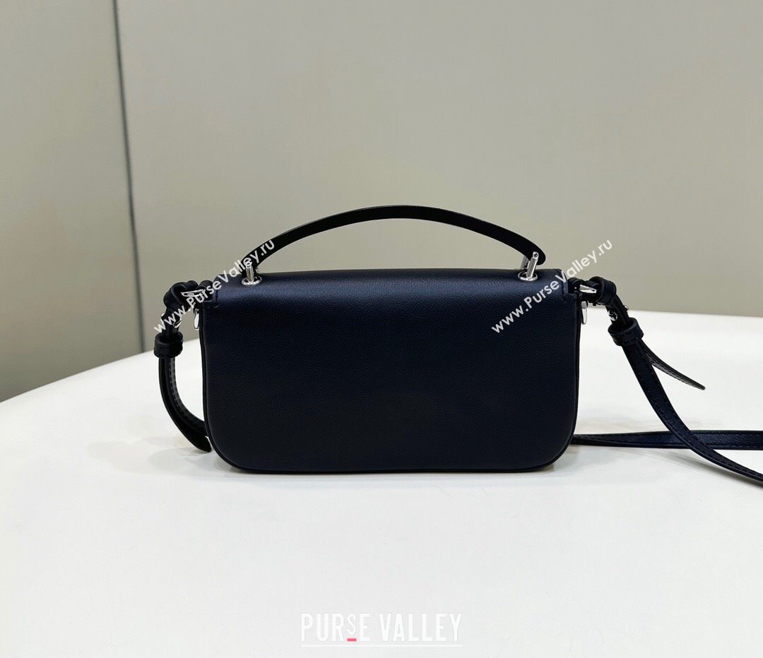 Fendi by Marc Jacobs Baguette Phone Pouch Bag in Print Leather Black 2024 (chaoliu-23122743)