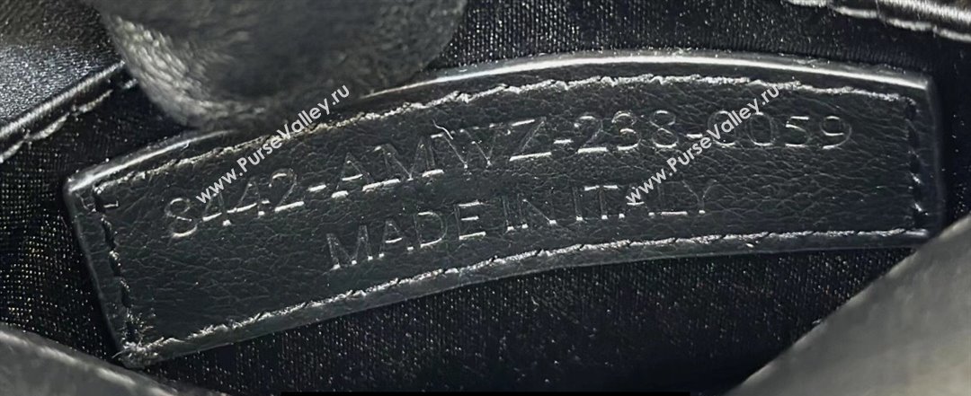 Fendi by Marc Jacobs Baguette Phone Pouch Bag in Print Leather Black 2024 (chaoliu-23122743)