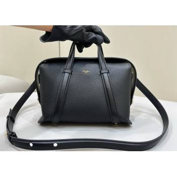 Fendi Boston 365 Bag in Black leather 2024 (chaoliu-23122746)