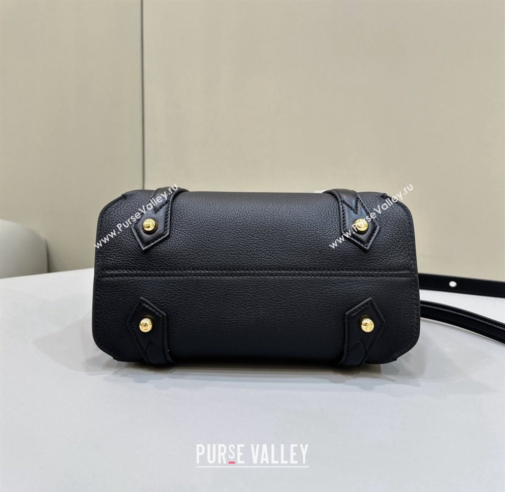 Fendi Boston 365 Bag in Black leather 2024 (chaoliu-23122746)