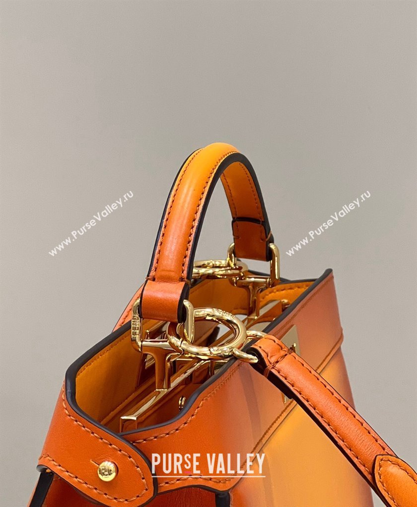Fendi Peekaboo ISEEU East-West Bag Graduated Orange (chaoliu-23122704)