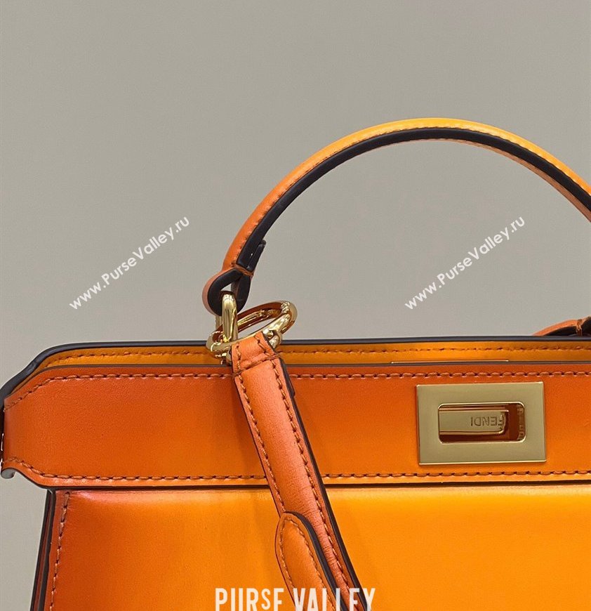 Fendi Peekaboo ISEEU East-West Bag Graduated Orange (chaoliu-23122704)