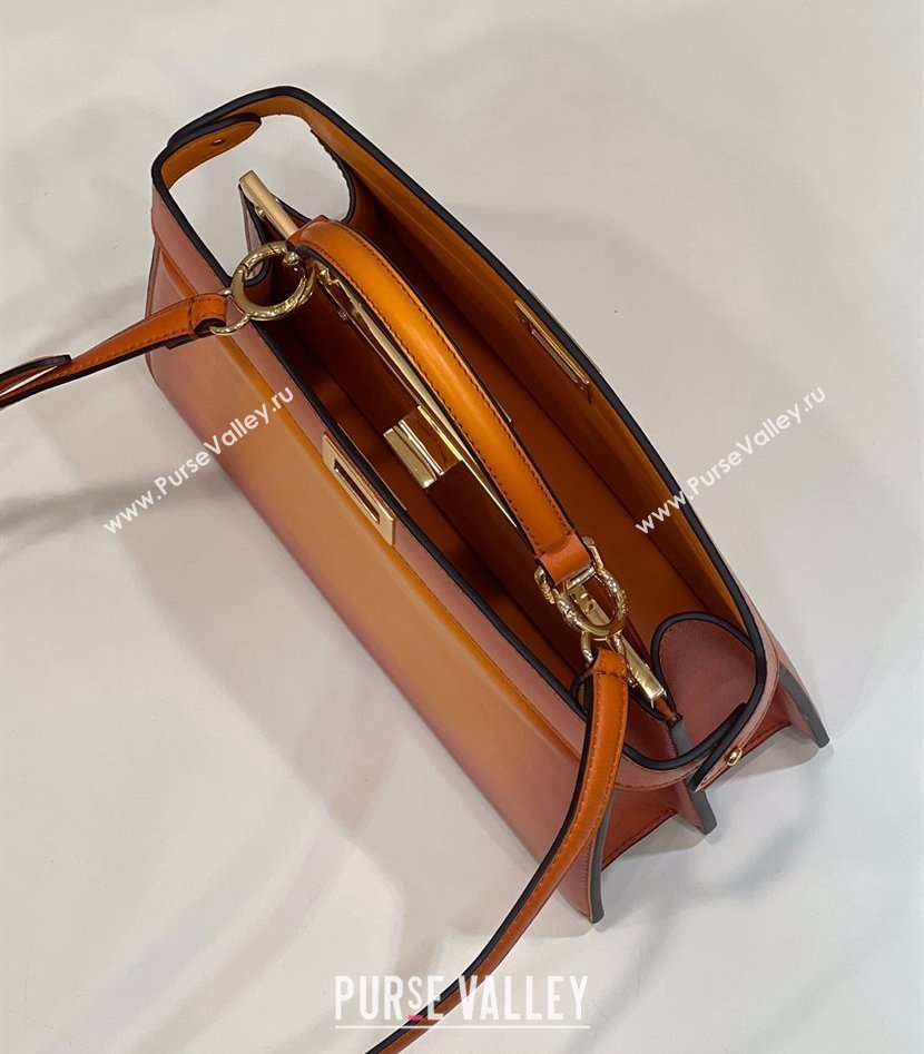Fendi Peekaboo ISEEU East-West Bag Graduated Orange (chaoliu-23122704)