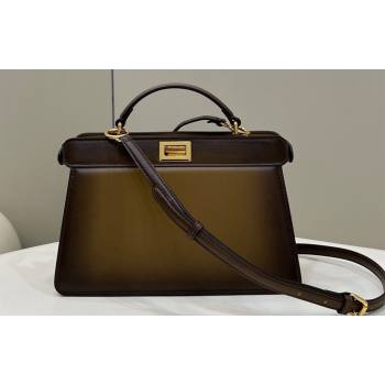 Fendi Peekaboo ISEEU East-West Bag Graduated Coffee (chaoliu-23122706)