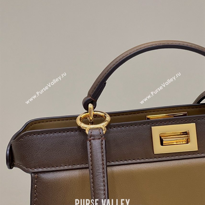 Fendi Peekaboo ISEEU East-West Bag Graduated Coffee (chaoliu-23122706)