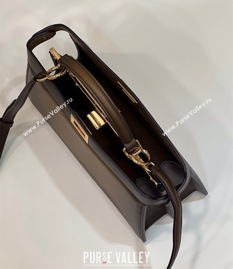 Fendi Peekaboo ISEEU East-West Bag Graduated Coffee (chaoliu-23122706)