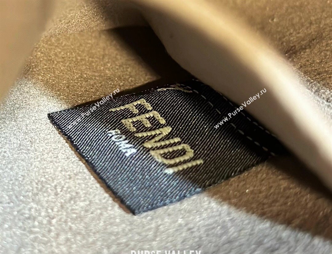 Fendi Boston 365 Bag in Dove gray leather 2024 (chaoliu-23122748)