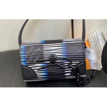 Louis Vuitton Damier Rush Epi XL Leather Micro Steamer Bag M82817 Blue Moon 2024 (kiki-23122612)