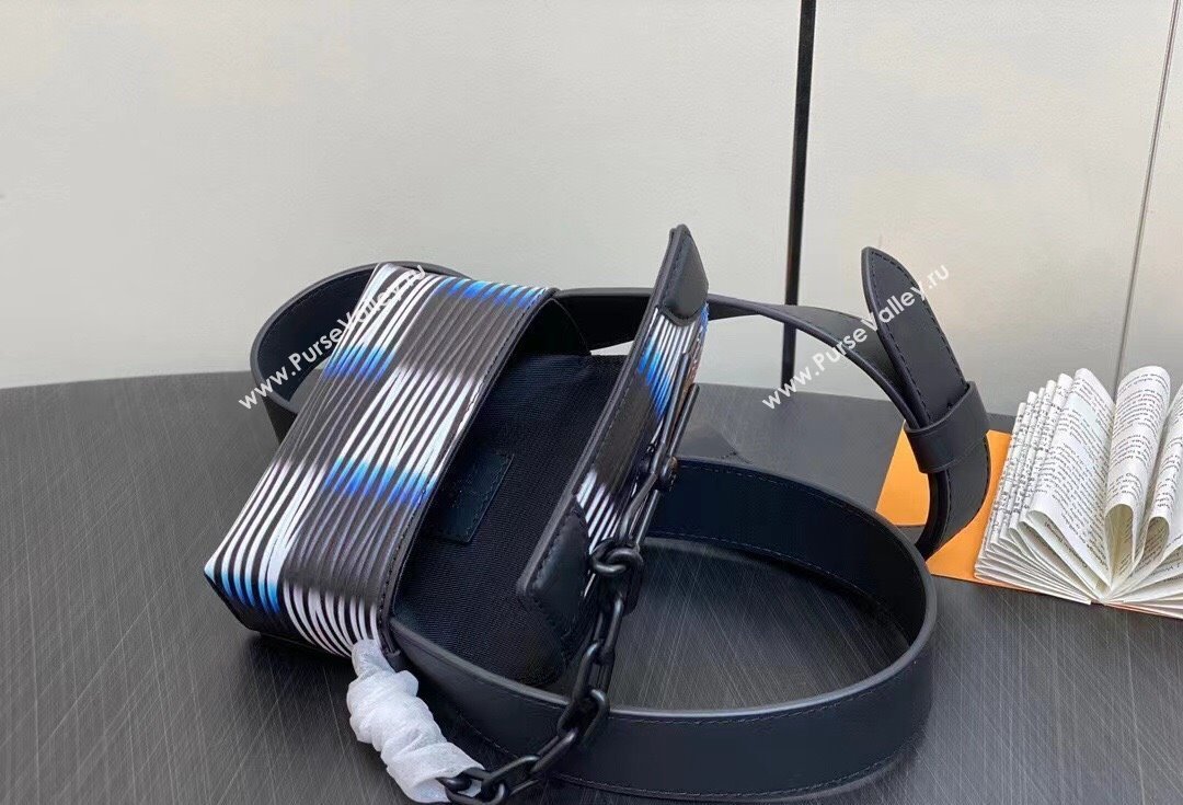 Louis Vuitton Damier Rush Epi XL Leather Micro Steamer Bag M82817 Blue Moon 2024 (kiki-23122612)