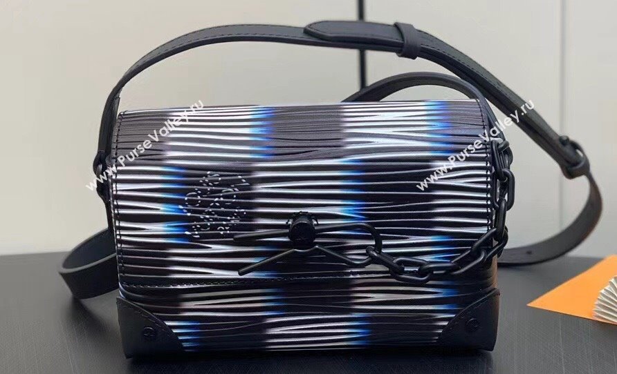 Louis Vuitton Damier Rush Epi XL Leather Steamer Wearable Wallet M82819 Blue Moon 2024 (kiki-23122611)