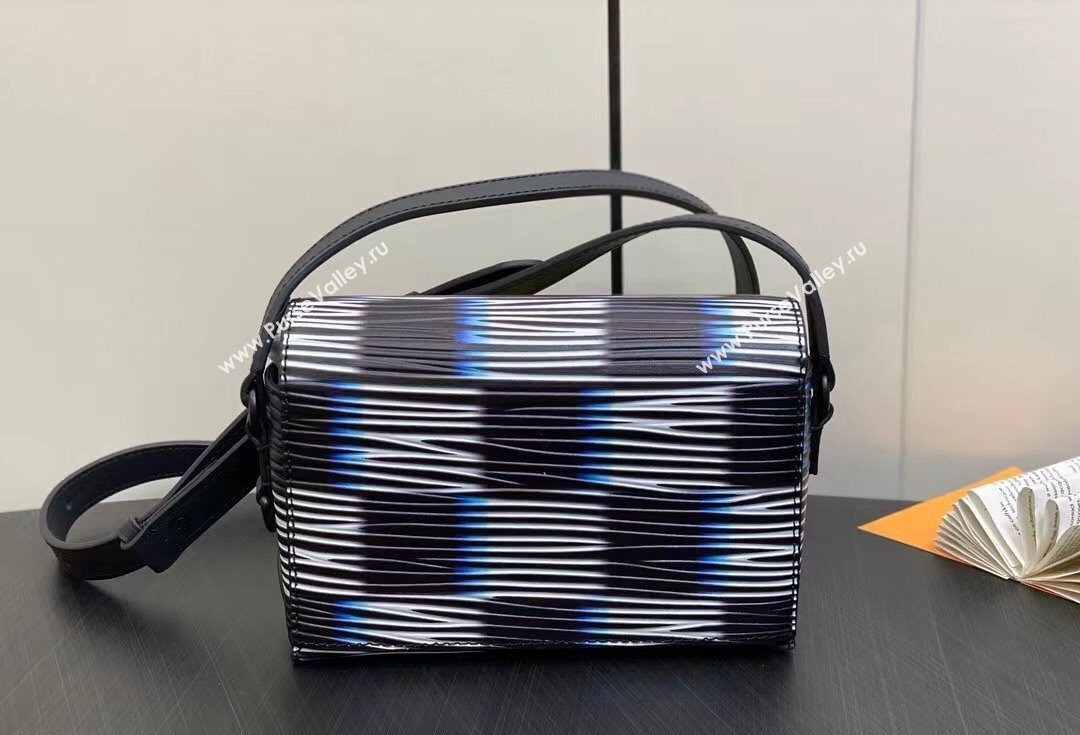 Louis Vuitton Damier Rush Epi XL Leather Steamer Wearable Wallet M82819 Blue Moon 2024 (kiki-23122611)