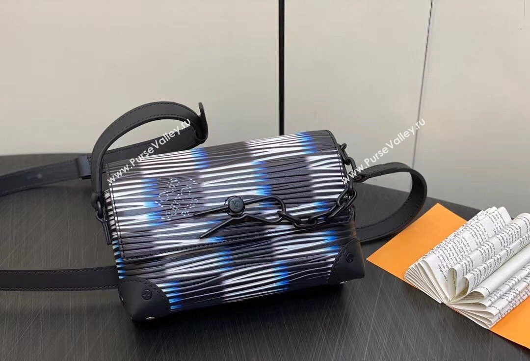 Louis Vuitton Damier Rush Epi XL Leather Steamer Wearable Wallet M82819 Blue Moon 2024 (kiki-23122611)