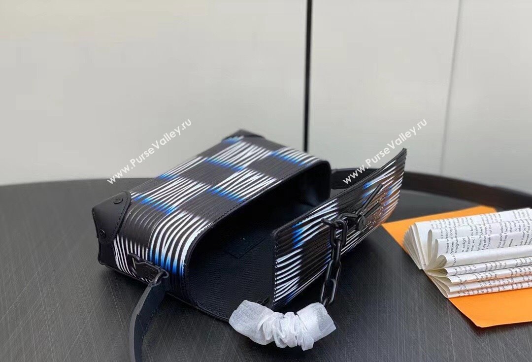 Louis Vuitton Damier Rush Epi XL Leather Steamer Wearable Wallet M82819 Blue Moon 2024 (kiki-23122611)