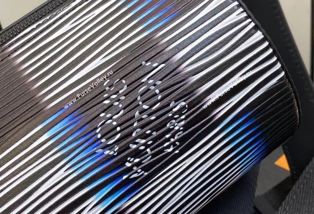 Louis Vuitton Damier Rush Epi XL Leather Soft Polochon PM Bag M23744 Blue Moon 2024 (kiki-23122610)