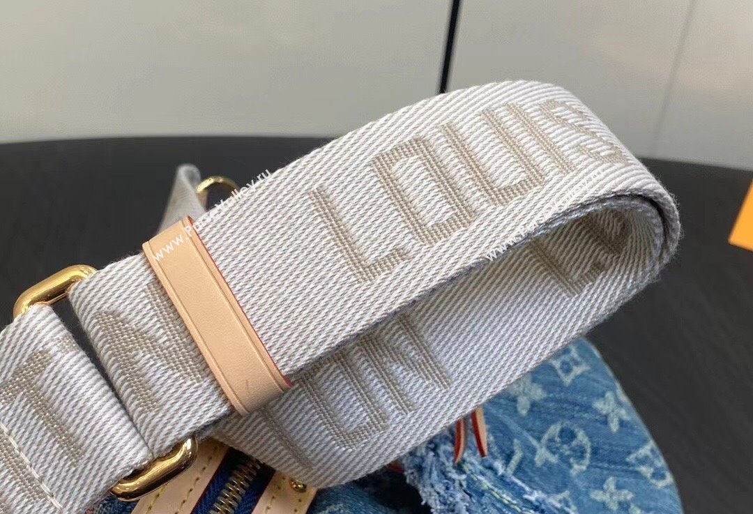 Louis Vuitton Monogram Denim BumBag M46847 2024 (kiki-23122603)