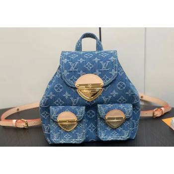 Louis Vuitton Monogram Denim Venice Backpack Bag M46836 2024 (kiki-23122602)
