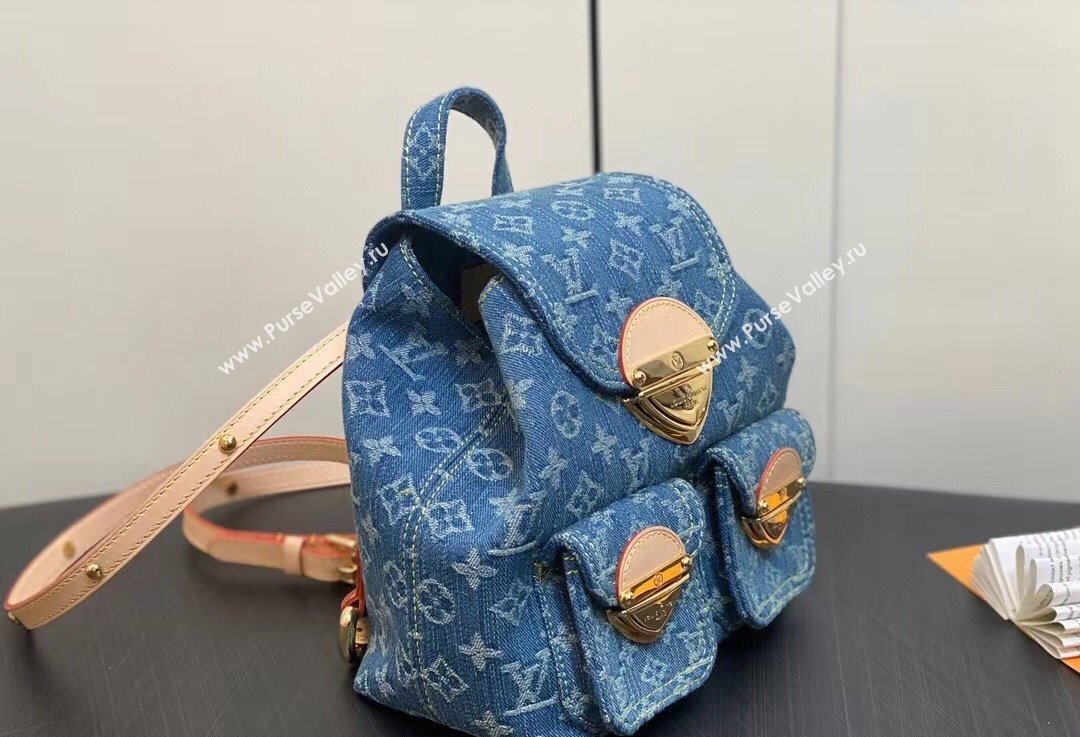 Louis Vuitton Monogram Denim Venice Backpack Bag M46836 2024 (kiki-23122602)