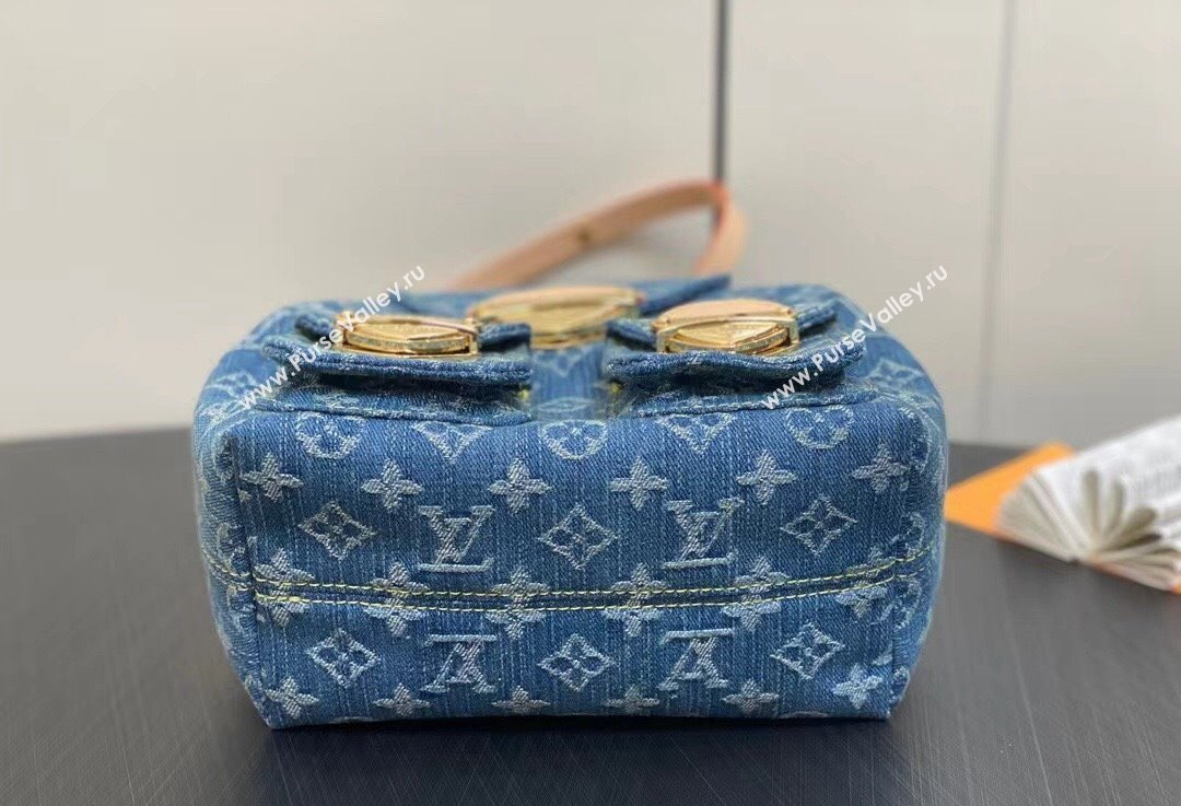 Louis Vuitton Monogram Denim Venice Backpack Bag M46836 2024 (kiki-23122602)