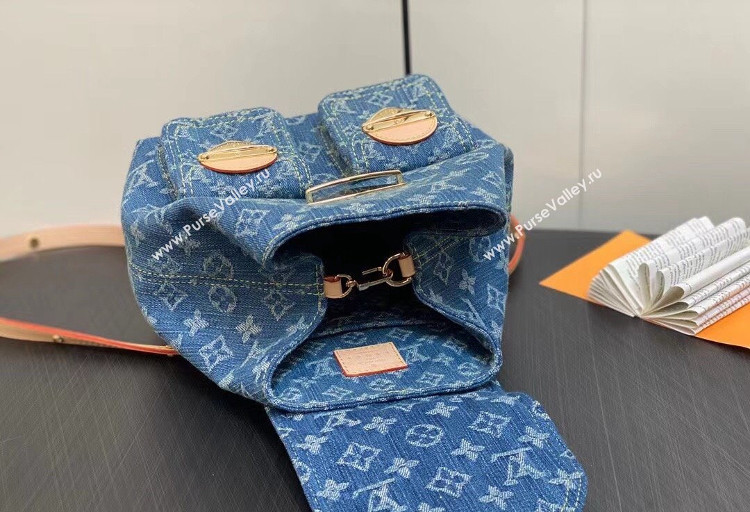 Louis Vuitton Monogram Denim Venice Backpack Bag M46836 2024 (kiki-23122602)
