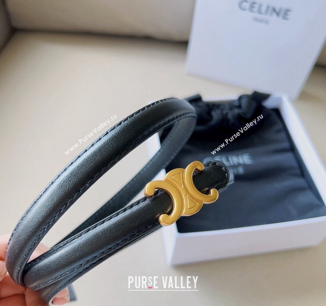 Celine 1.5cm TEEN Triomphe Belt 15 (99belt-231228n15)