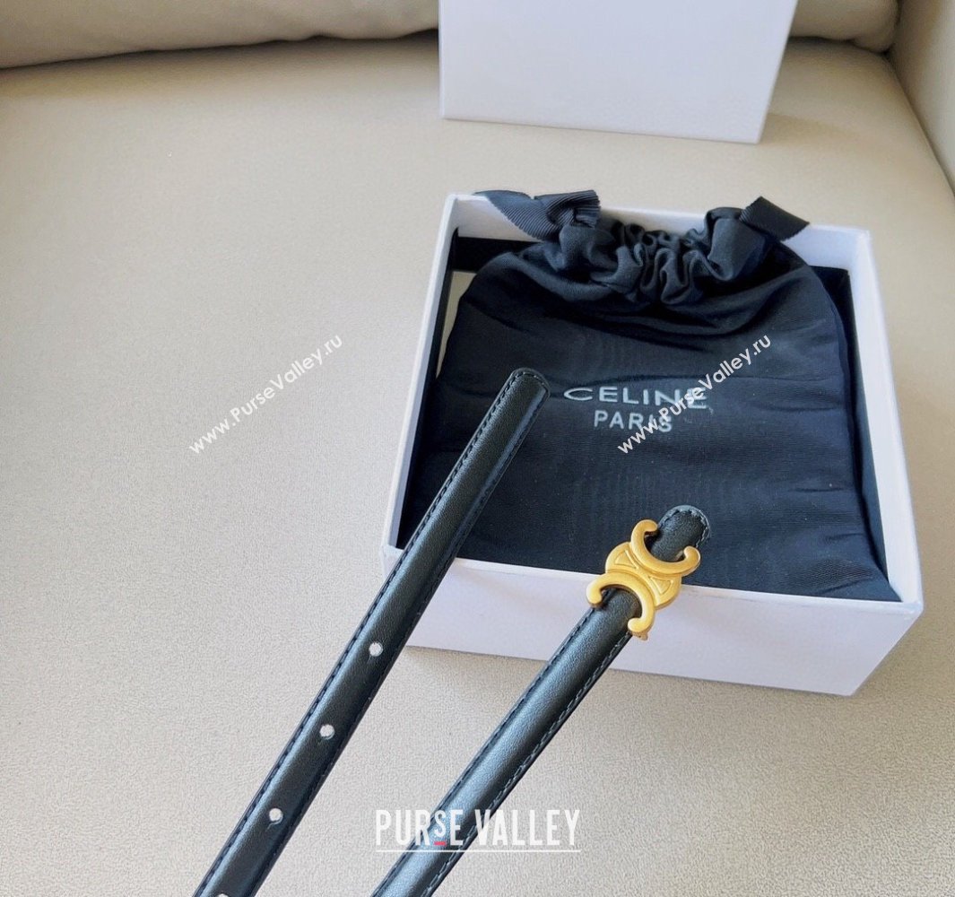 Celine 1.5cm TEEN Triomphe Belt 15 (99belt-231228n15)