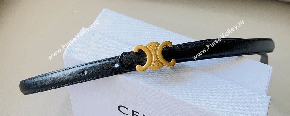 Celine 1.5cm TEEN Triomphe Belt 15 (99belt-231228n15)