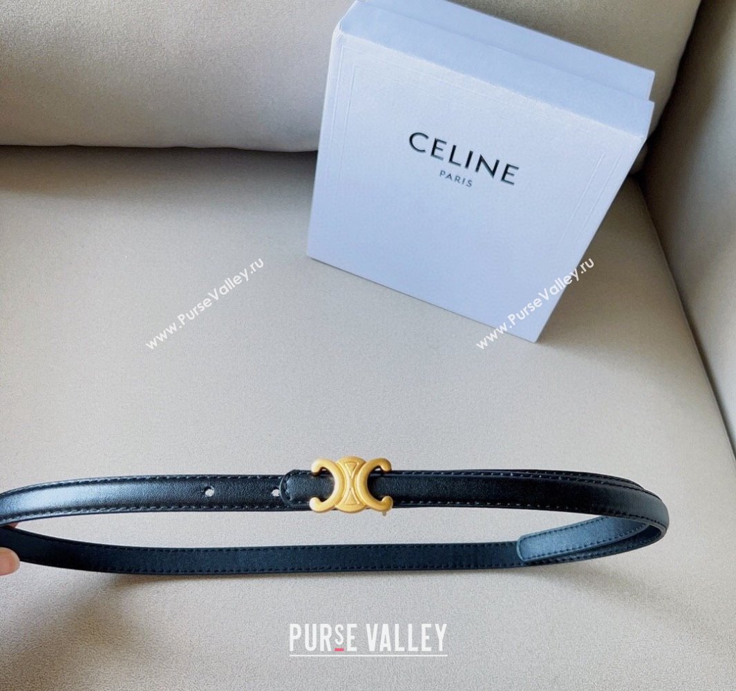 Celine 1.5cm TEEN Triomphe Belt 15 (99belt-231228n15)