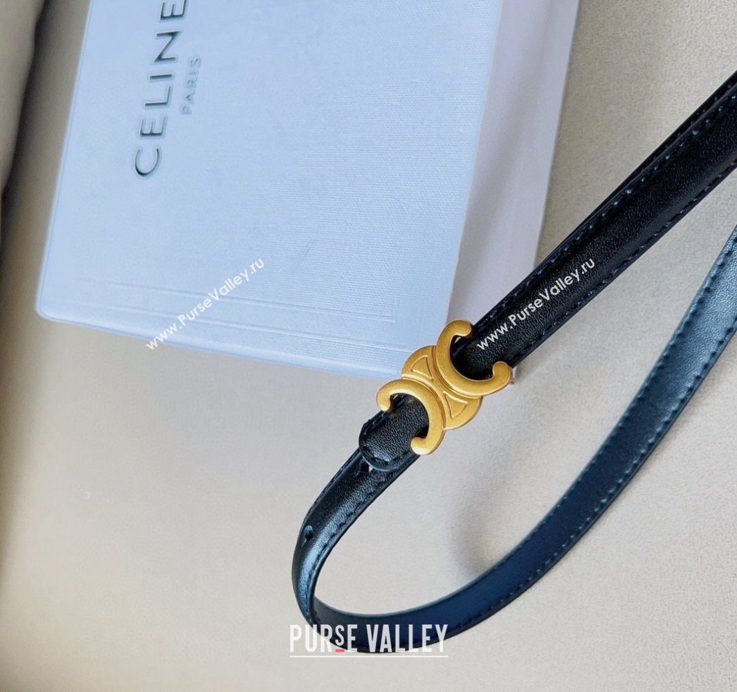 Celine 1.5cm TEEN Triomphe Belt 15 (99belt-231228n15)
