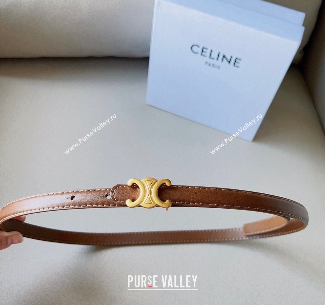 Celine 1.5cm TEEN Triomphe Belt 21 (99belt-231228n21)