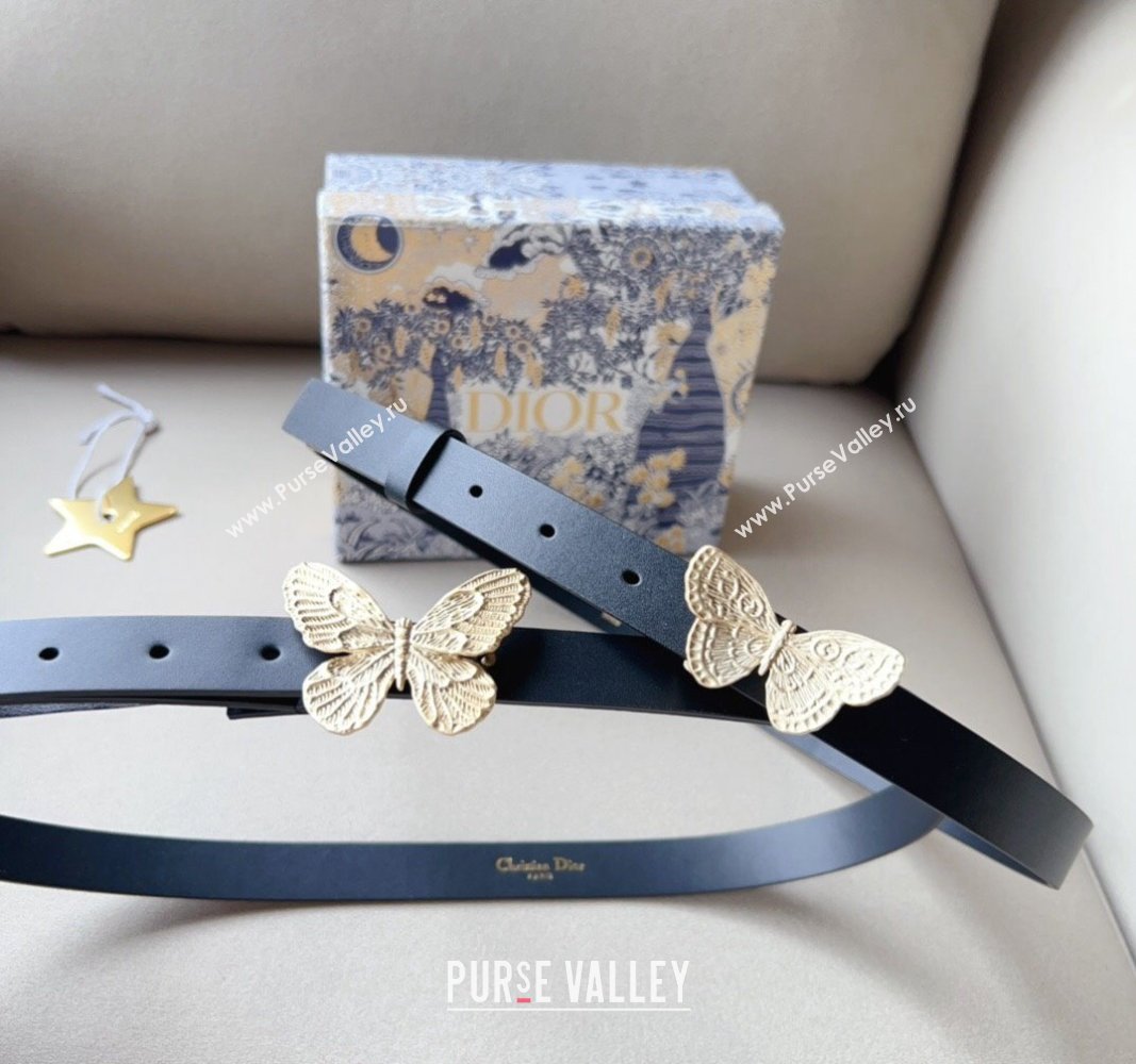Dior Width 2cm Métamorphose Belt in Ultrasmooth Calfskin 01 (99belt-231228c41)