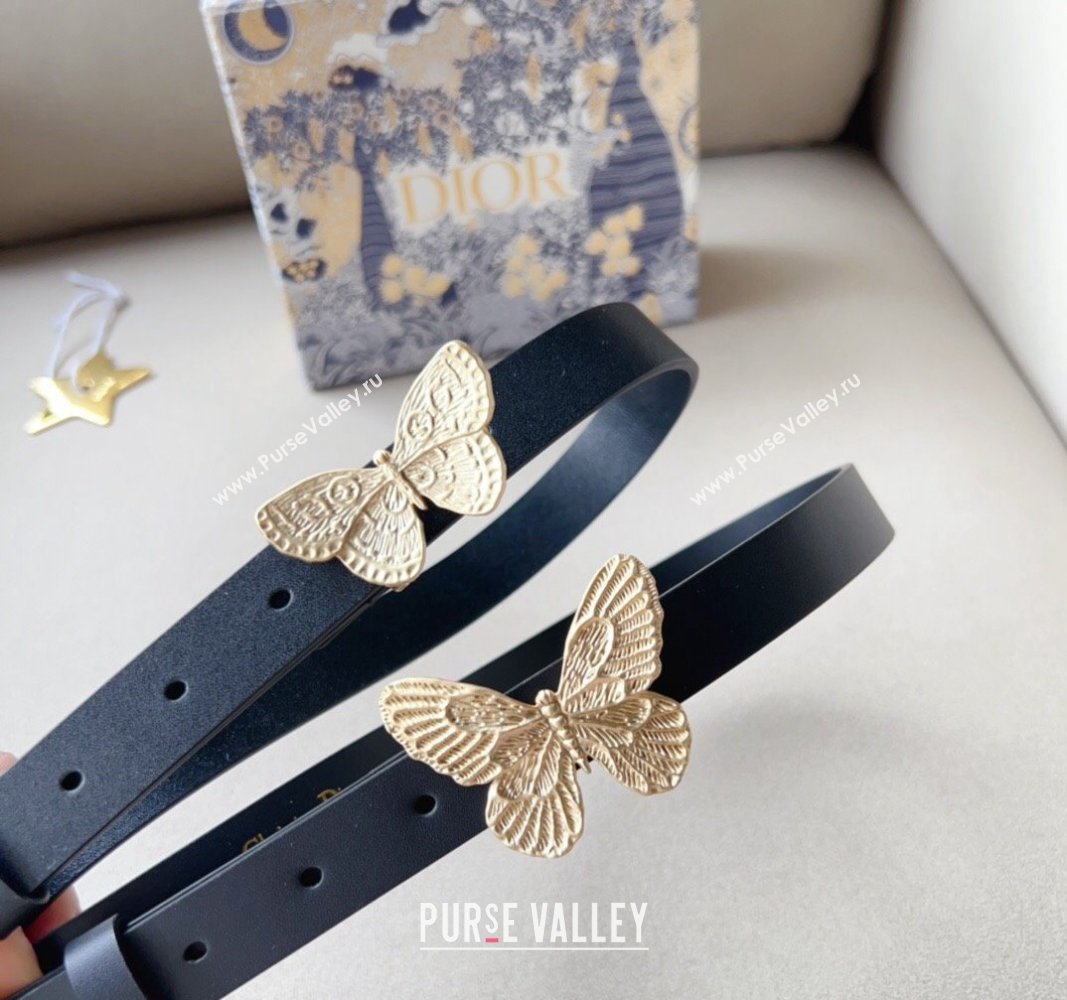 Dior Width 2cm Métamorphose Belt in Ultrasmooth Calfskin 01 (99belt-231228c41)