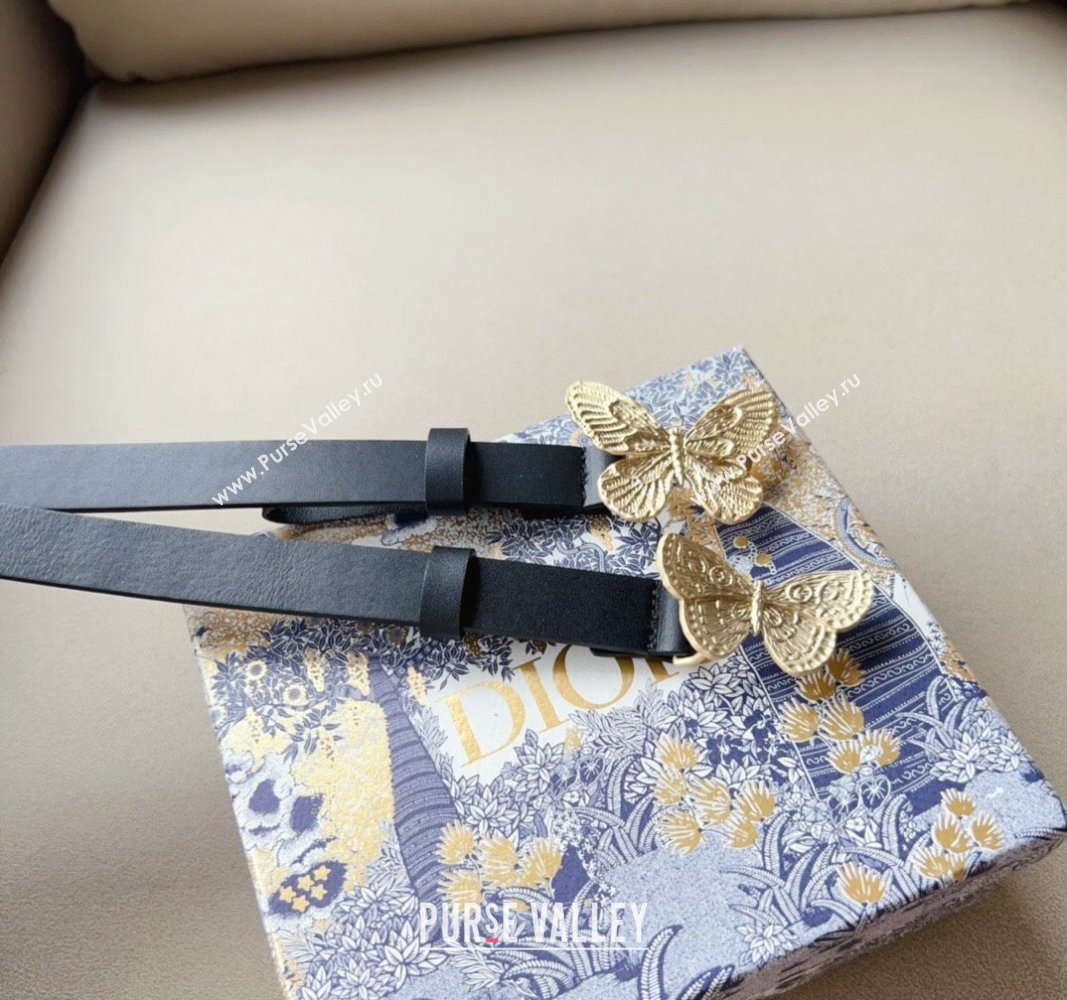 Dior Width 2cm Métamorphose Belt in Ultrasmooth Calfskin 01 (99belt-231228c41)