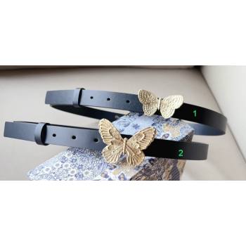 Dior Width 2cm Métamorphose Belt in Ultrasmooth Calfskin 01 (99belt-231228c41)