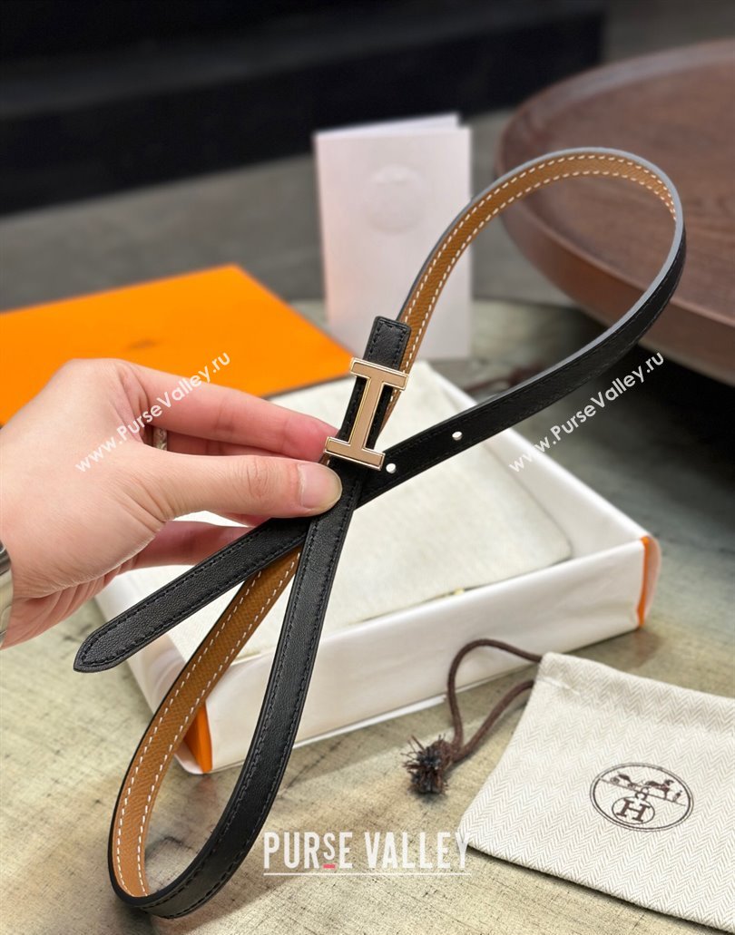 Hermes Focus belt buckle Reversible leather strap 13 mm 01 (99belt-231228v31)