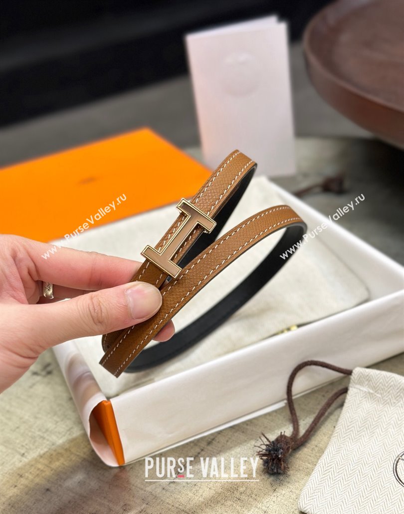 Hermes Focus belt buckle Reversible leather strap 13 mm 01 (99belt-231228v31)