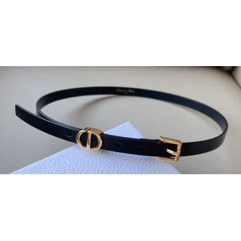 Dior Width 1.5cm 30 Montaigne Reversible Belt in Smooth Calfskin 01 (99belt-231228c51)
