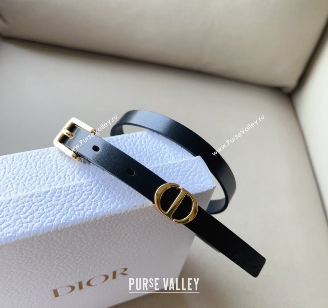 Dior Width 1.5cm 30 Montaigne Reversible Belt in Smooth Calfskin 01 (99belt-231228c51)