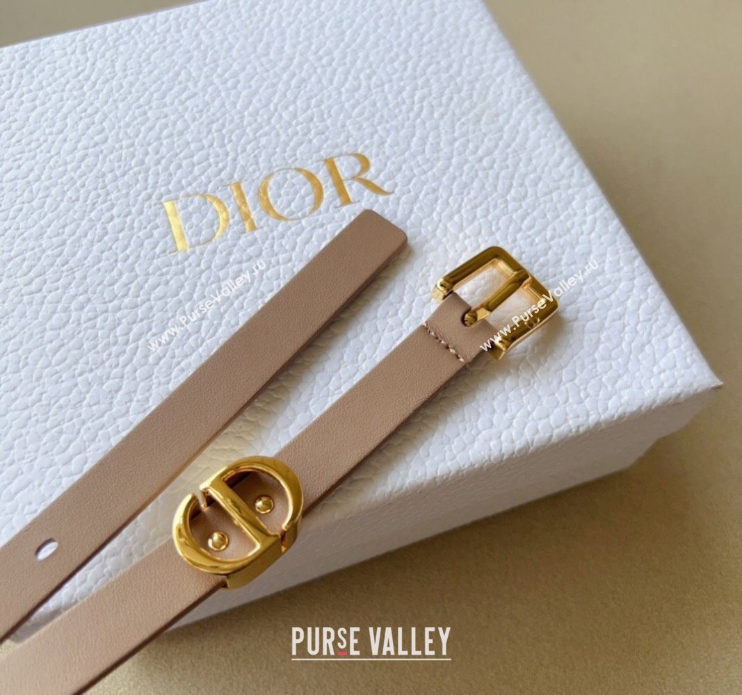 Dior Width 1.5cm 30 Montaigne Reversible Belt in Smooth Calfskin 03 (99belt-231228c53)