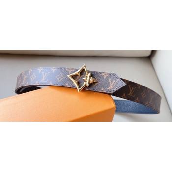 Louis Vuitton LV Flowergram 30mm Reversible Belt LV Ski 01 (99belt-231228v21)