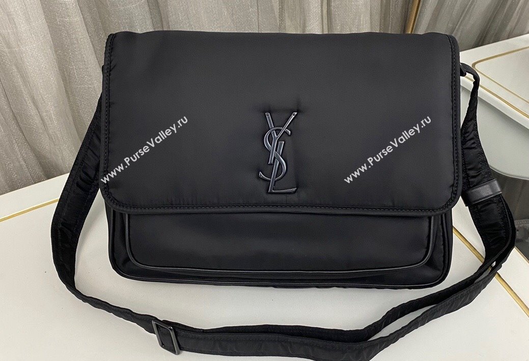 Saint Laurent niki messenger Bag in econyl® 757146 Black (nana-24011066)