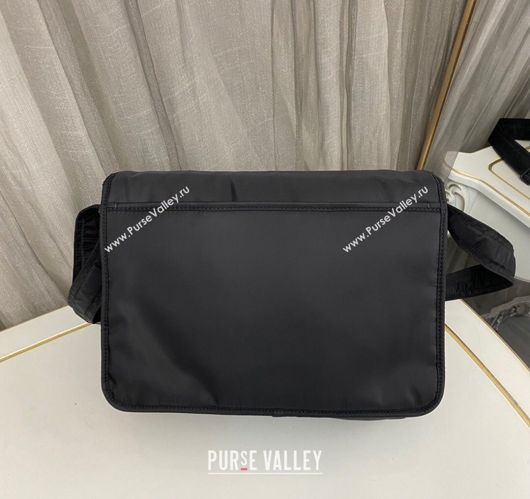 Saint Laurent niki messenger Bag in econyl® 757146 Black (nana-24011066)