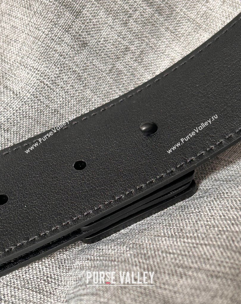 Prada Width 4cm Saffiano leather belt 240102 19 (99belt-231228p19)