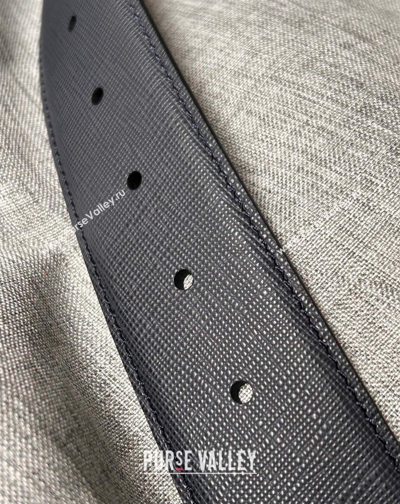 Prada Width 4cm Saffiano leather belt 240102 20 (99belt-231228p20)