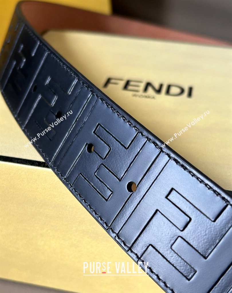 Fendi Width 4cm F is Fendi leather Belt 01 (99belt-231228f14)